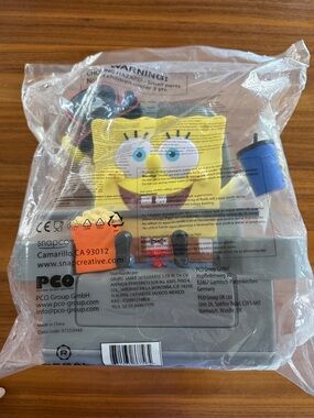New Sealed SpongeBob SquarePants Regal popcorn bucket